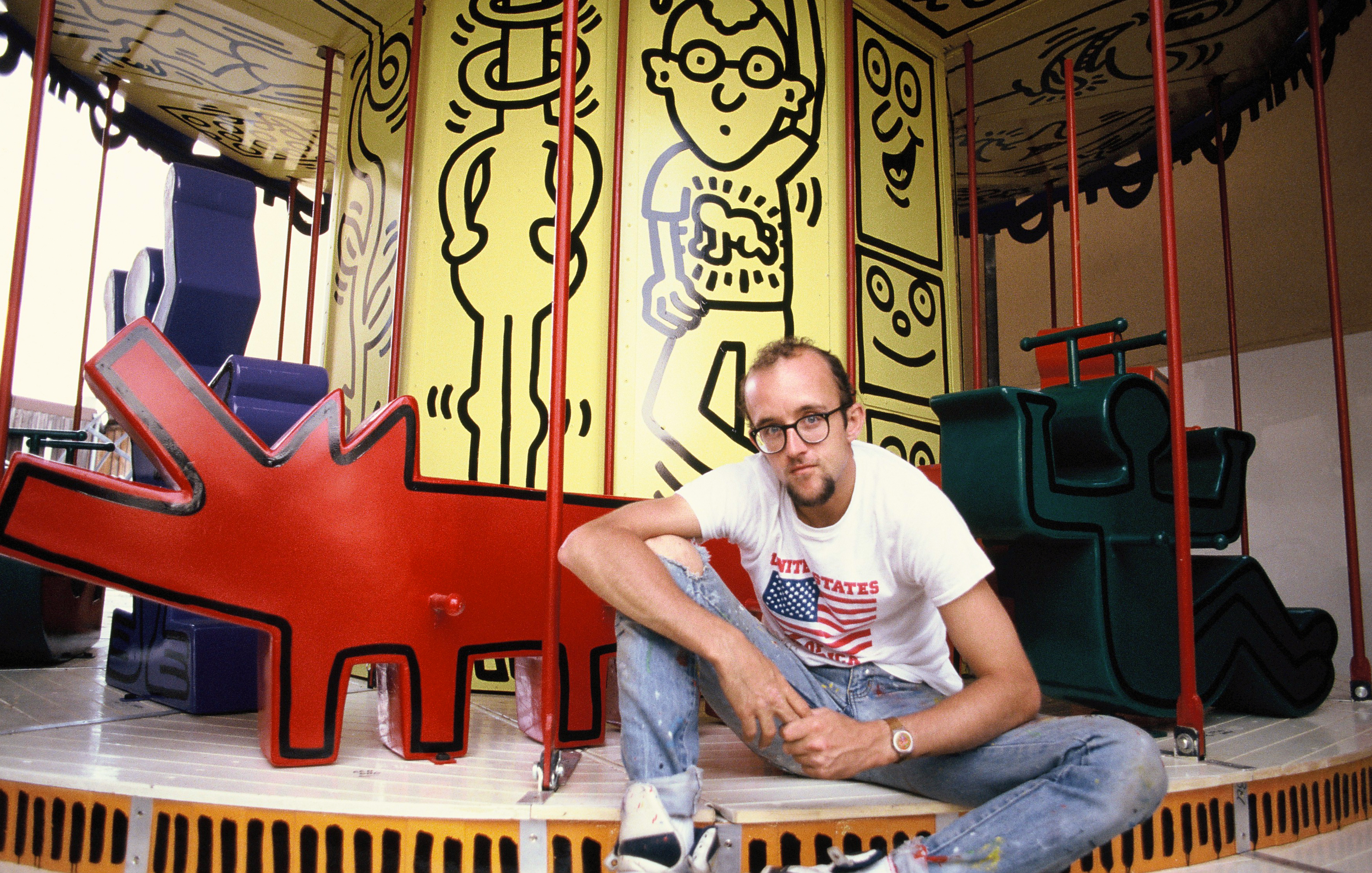 Keith Haring's 1985 drawing will soon become a postage stamp