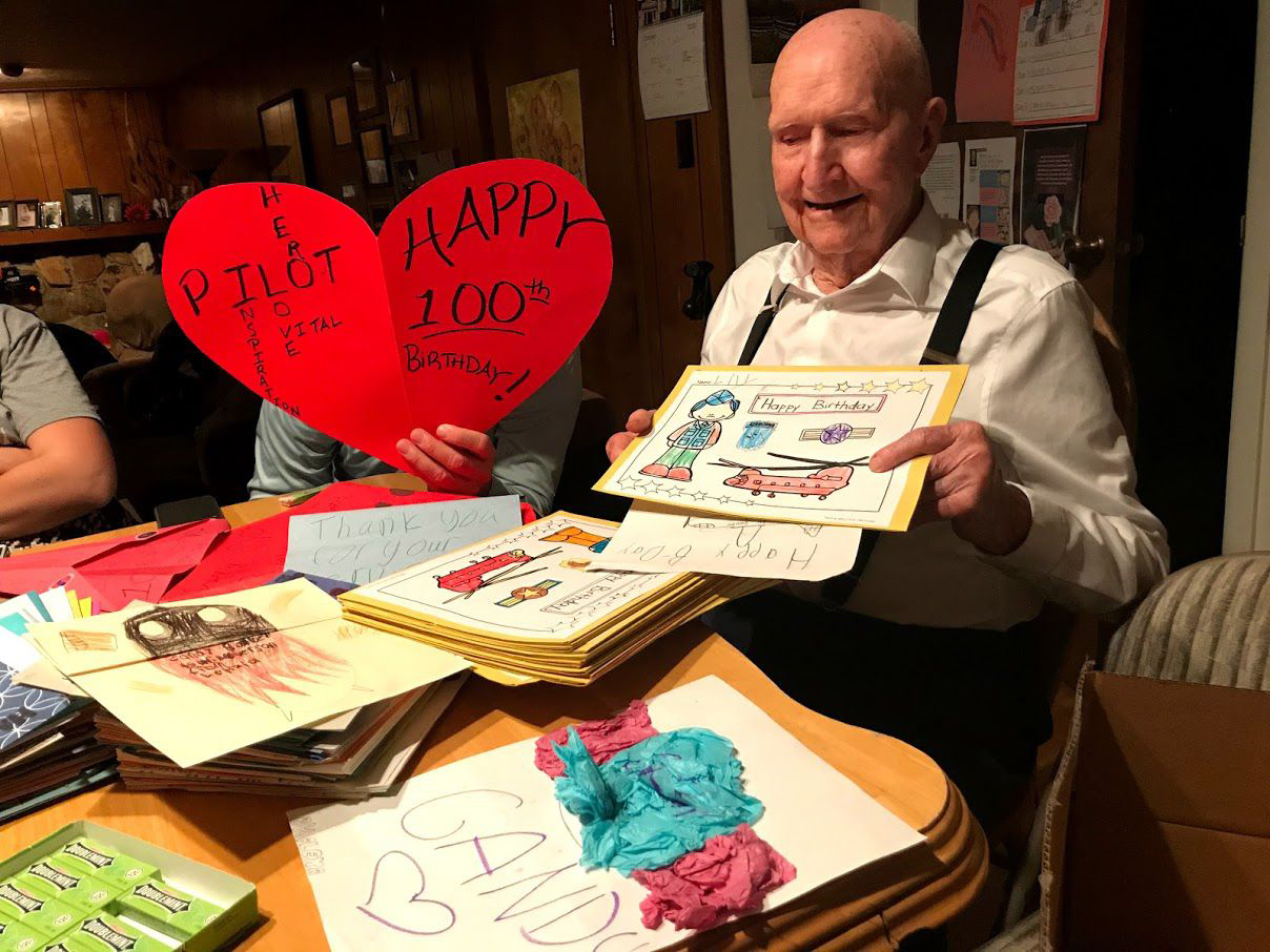 World War IIera 'Candy Bomber' turns 100. Those who caught his candy