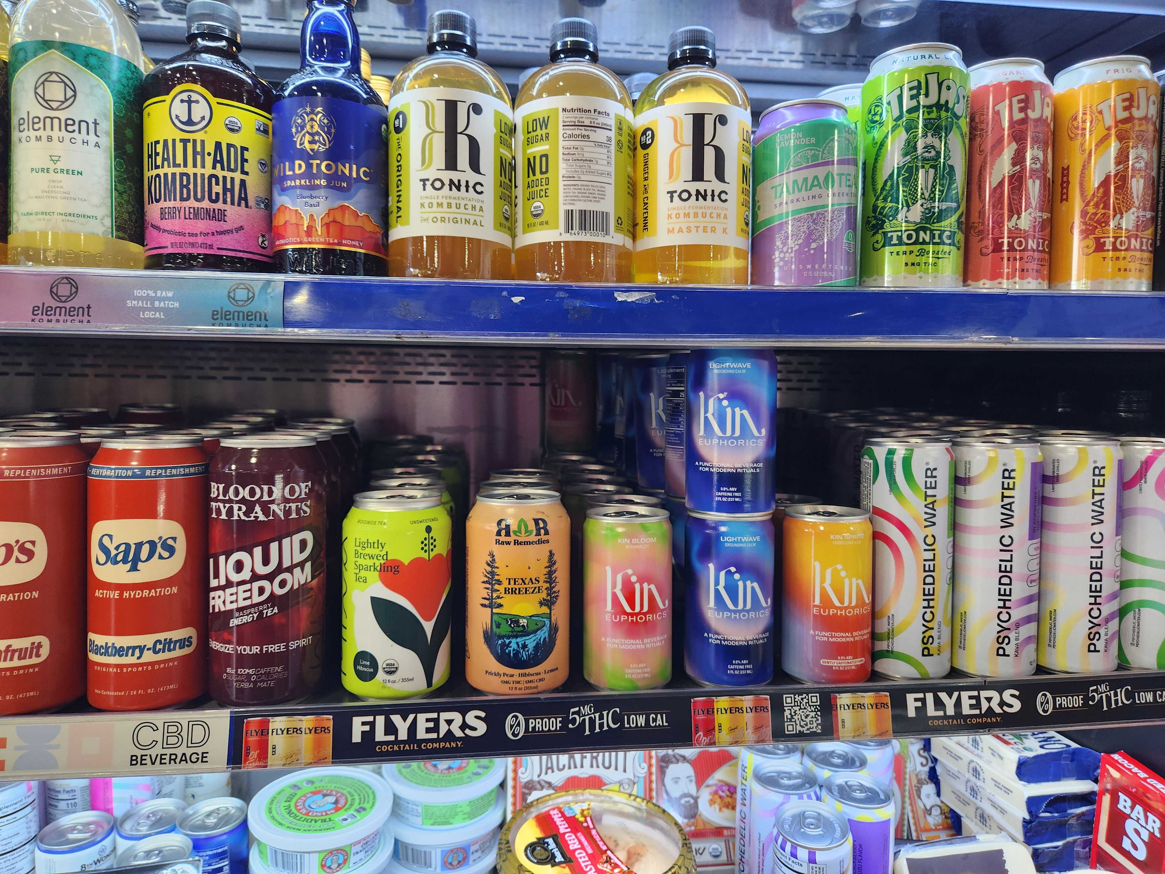 Businesses jump on cannabis drink craze as lawmakers try to crack down