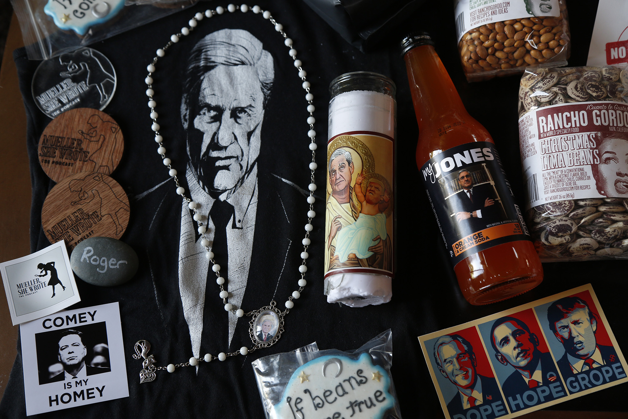 What do fans of the special counsel do with their Mueller memorabilia now?
	