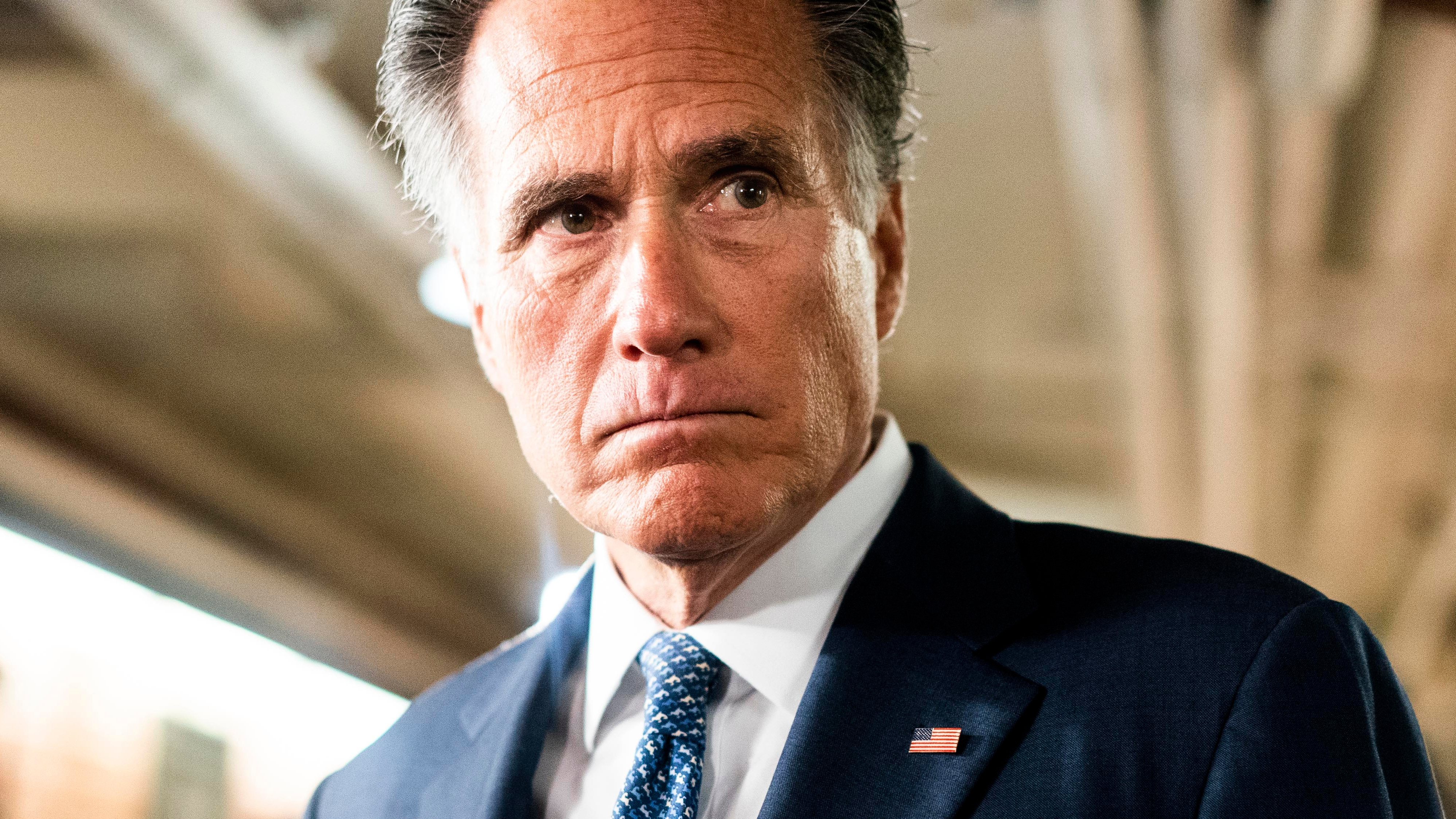  Romney may vote against Trump again --- this time with some bite

  