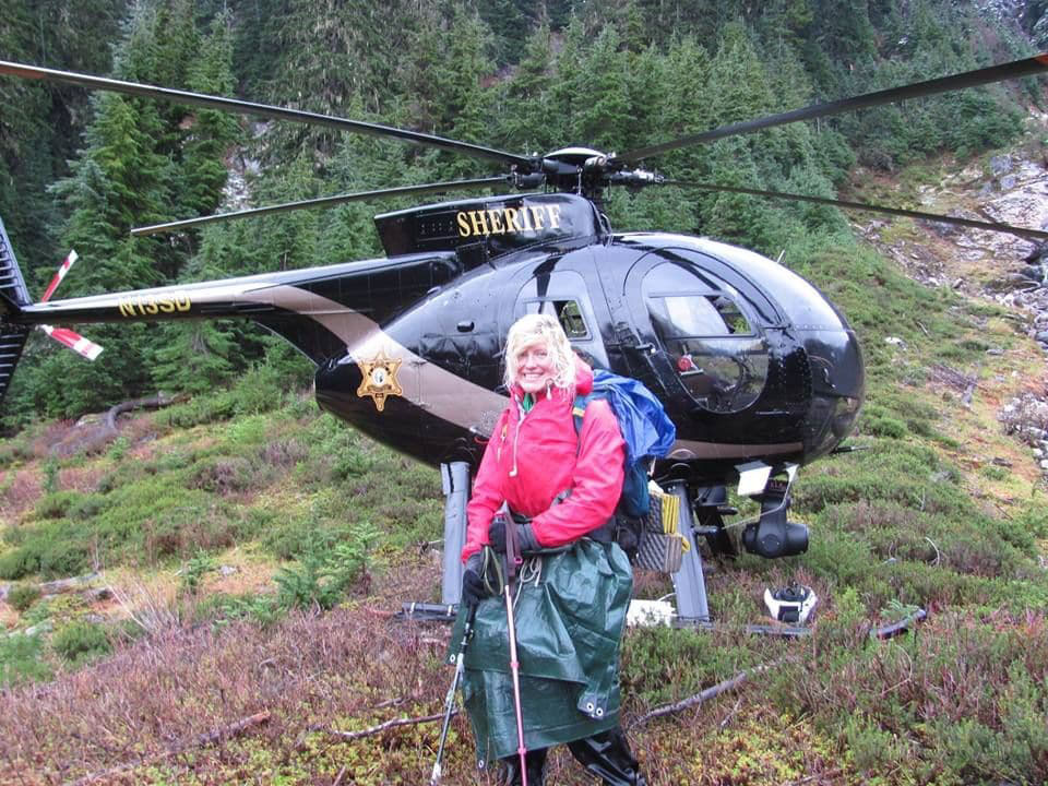 A German hiker thought she would die in a snowstorm. But a stranger was looking out for her